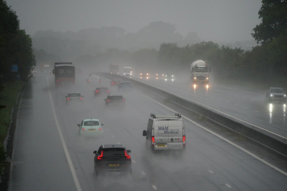 Those affected have been warned of flooding and difficult driving conditions