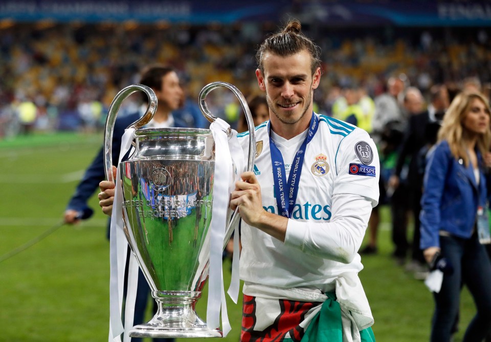 Gareth Bale played with the world's best at Real Madrid