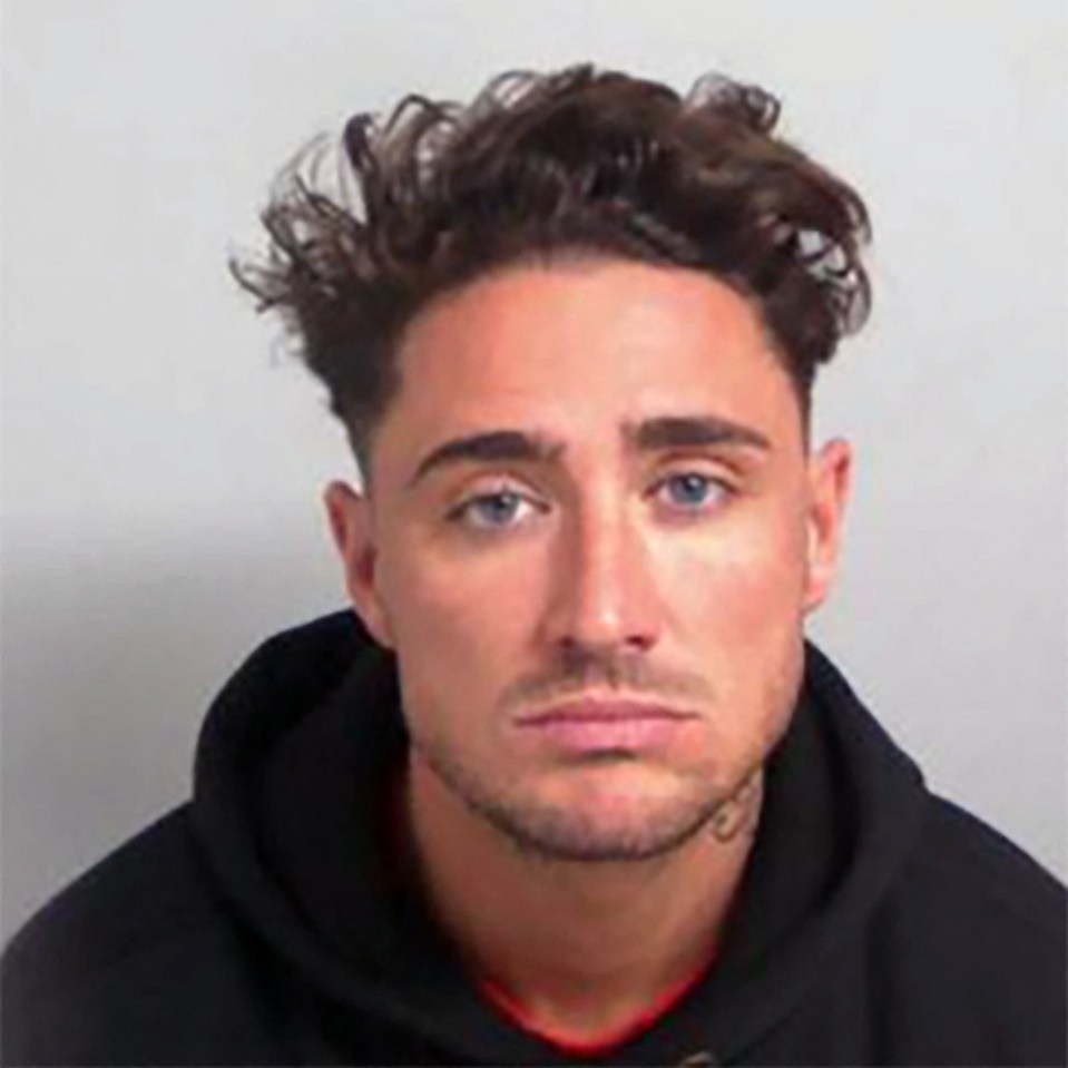 Georgia's twisted ex Stephen Bear was convicted of sharing a video of them having sex which he had secretly filmed on CCTV