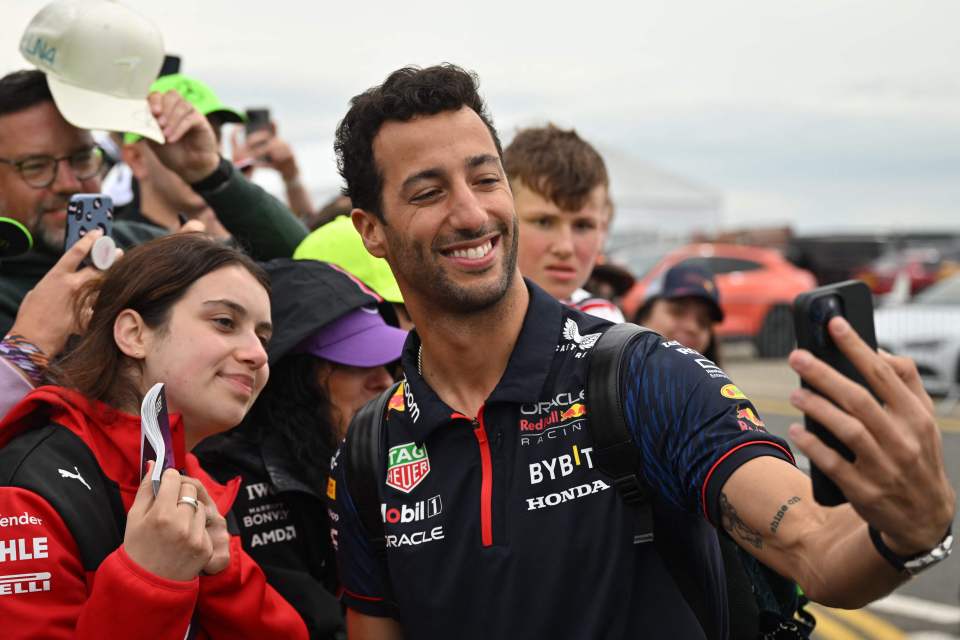 The racing star is fan-favourite among F1 followers