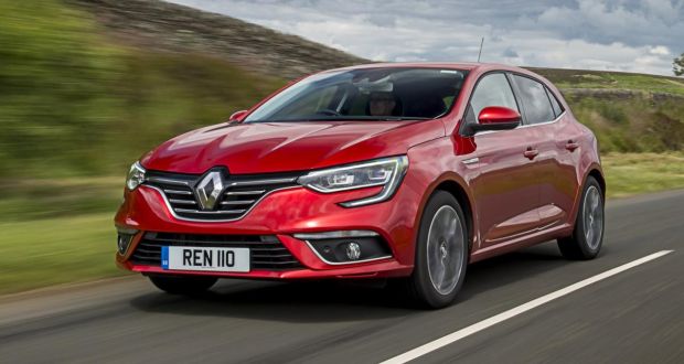 The value of a used Renault Megane is up 80% from £1,043 to £1,882