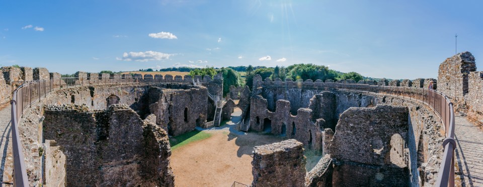 Restormel Castle, which is a few miles away from Lostwithiel has been dubbed one of Cornwall's hidden gems