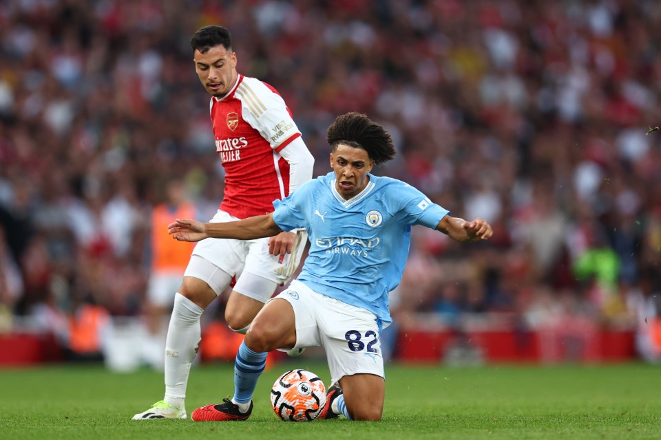 Lewis was trusted to play in midfield by manager Pep Guardiola