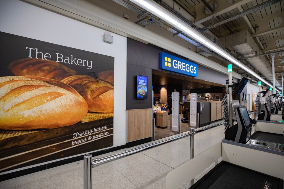 Greggs has opened its first supermarket cafe in Sheffield