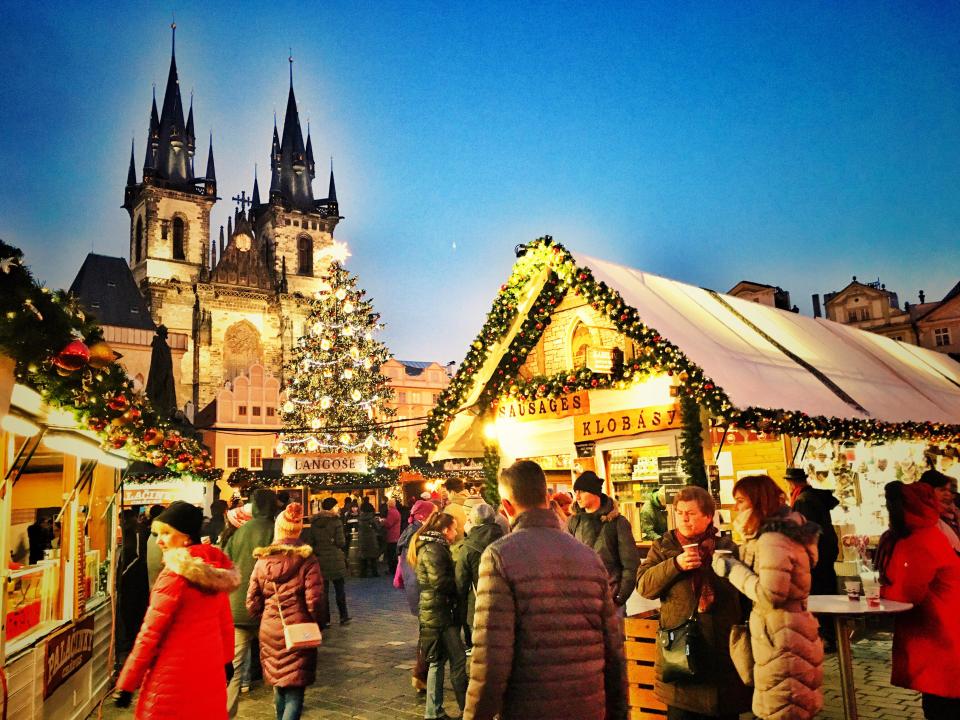 Prague and its cobble-stoned Old Town Square is the perfect setting for a festive getaway in the Czech Republic