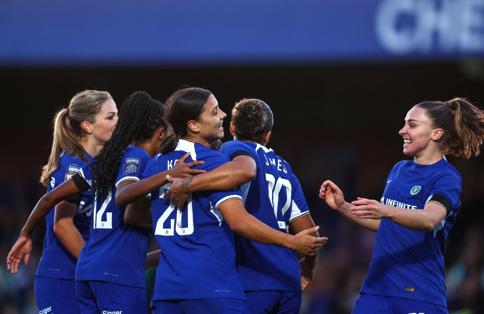 Hayes' Chelsea side are the only English team left competing in the tournament this season