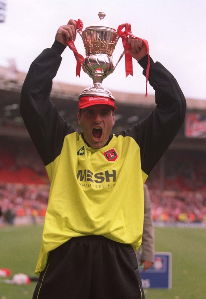 Ilic was a hero for Charlton in the 1998 Play Off final - saving a penalty in a shootout