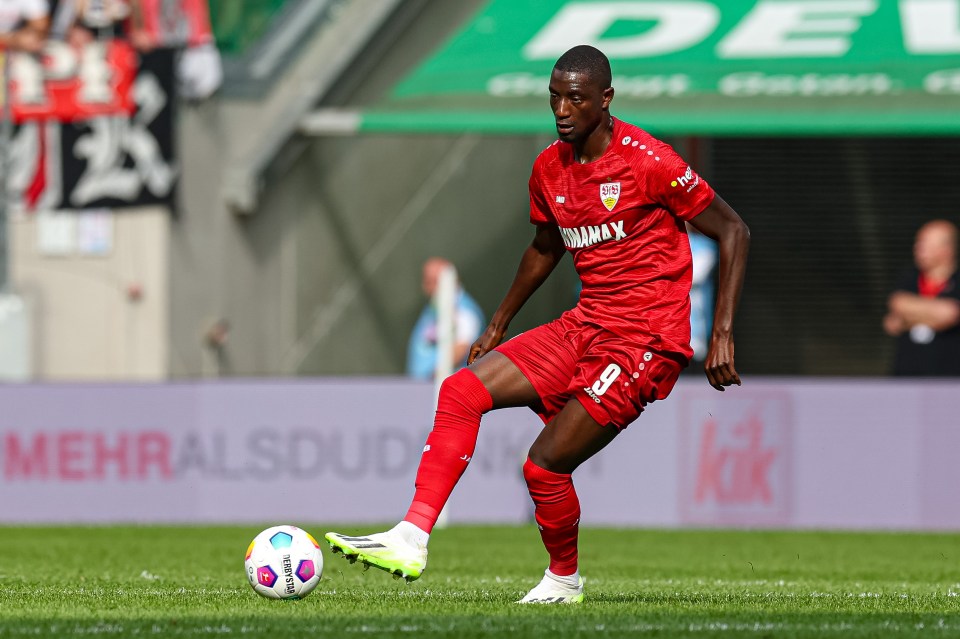 Guirassy has 10 goals in six league appearances for Stuttgart this season