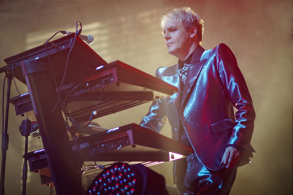 Duran Duran keyboard player Nick Rhodes