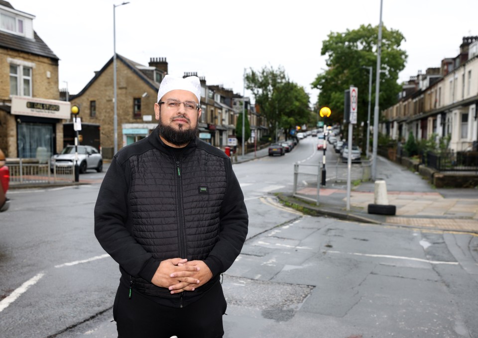 Mohammad Haleem, 45, owns Spencer Foods near to the danger crossing