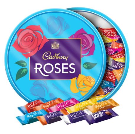 Get Xmas ready with these Cadbury's Roses usually £5, now £4 at Tesco