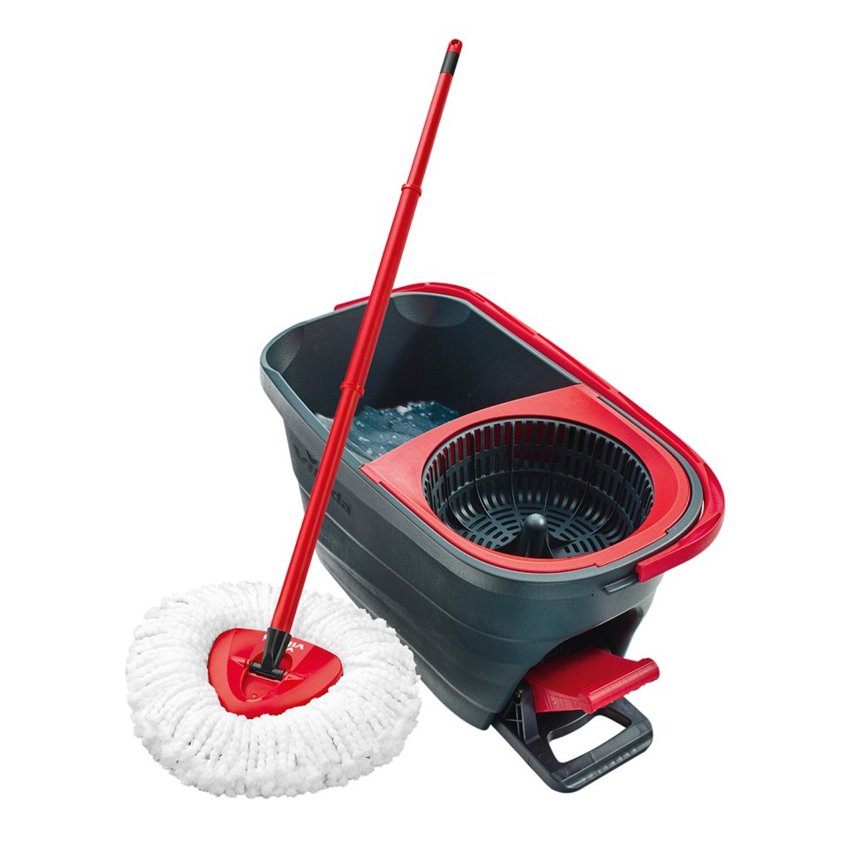 Vileda’s Turbo Smart mop and bucket is down from £28.99 to £20, at The Range