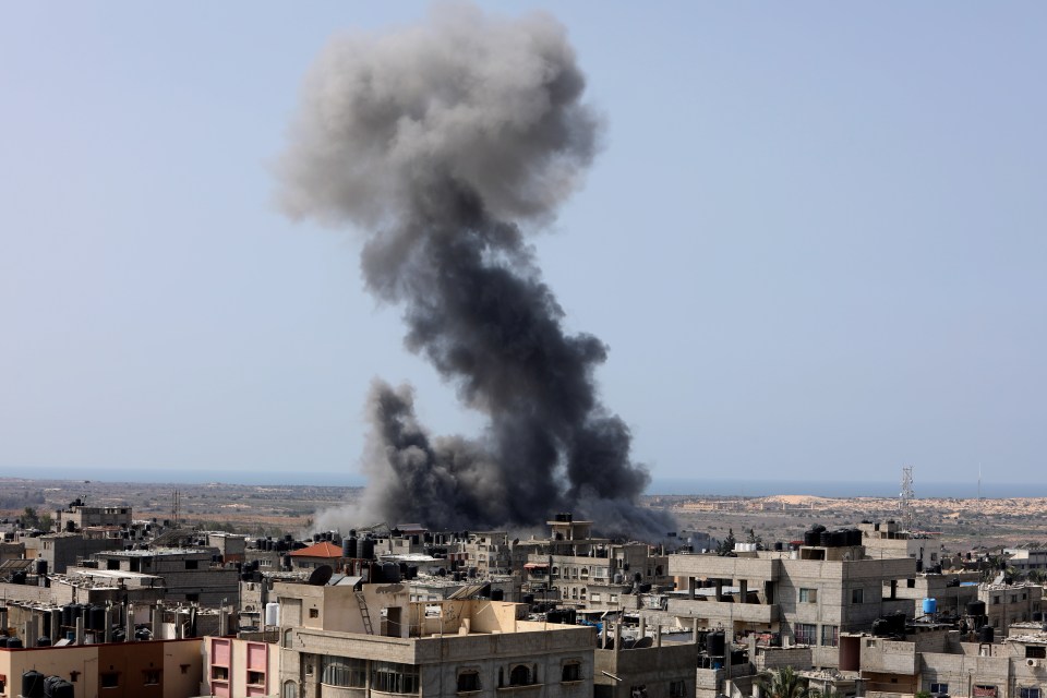 Israel has begun striking within Gaza