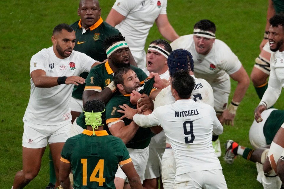 Tempers bubbled over in the repeat of the 2019 World Cup final