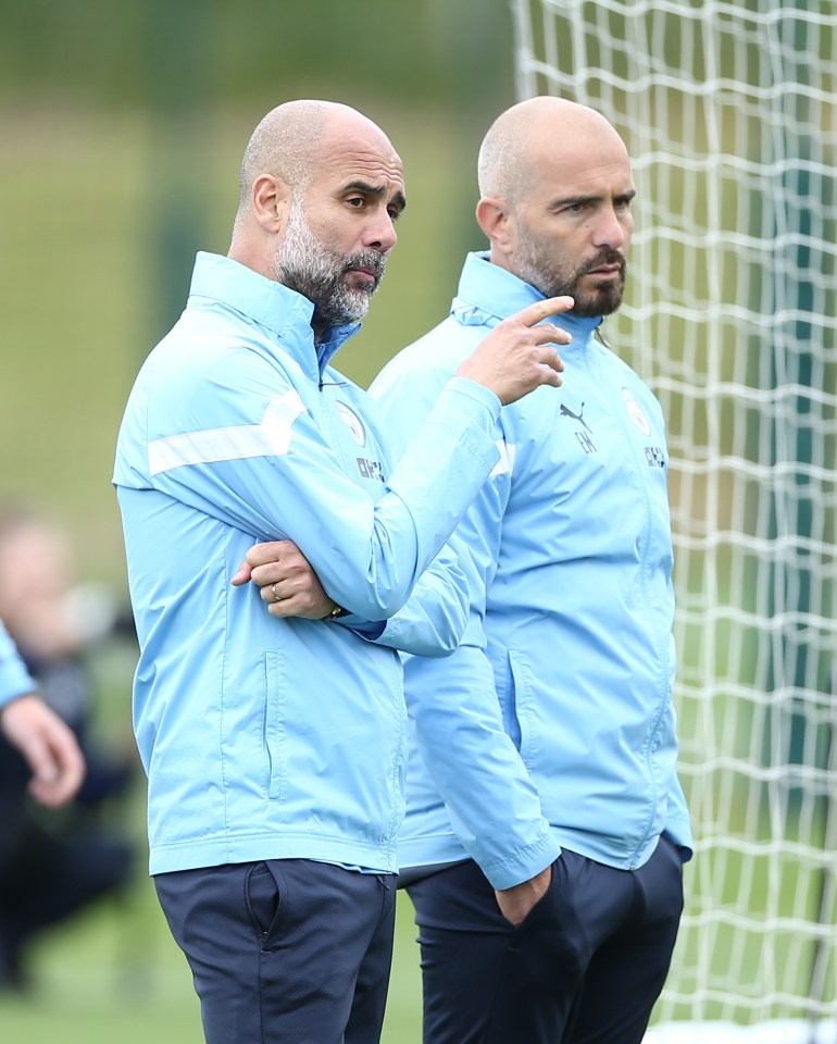 Maresca was Pep Guardiola's assistant at Man City