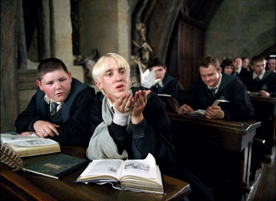 Jamie was one-half of Draco Malfoy's entourage, Vincent Crabbe