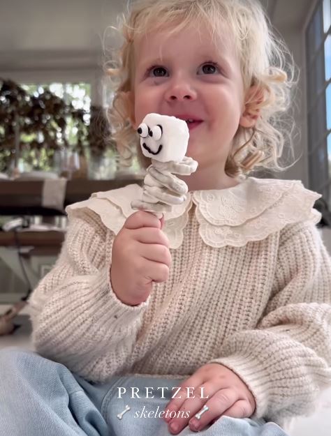 Followers were concerned as marshmallows can actually be a choking hazard for little ones