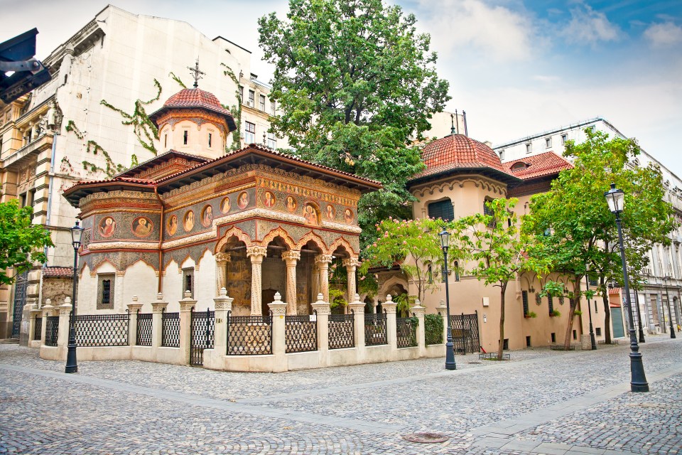 Stavropoleos Church is one of the most popular sights in the Old Town