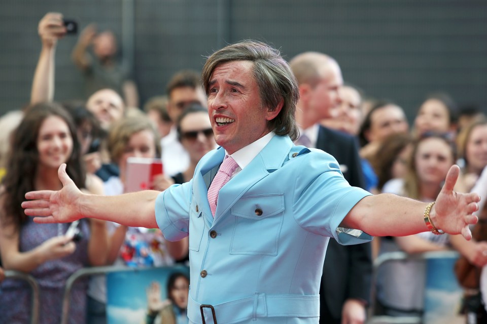 Coogan was due to sign copies of his Alan Partridge autobiography this week, while in character as Alan