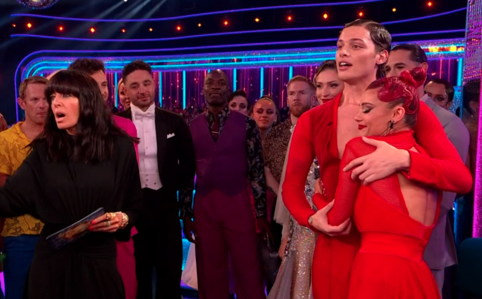 Dianne Buswell sparked concern as she fought back tears