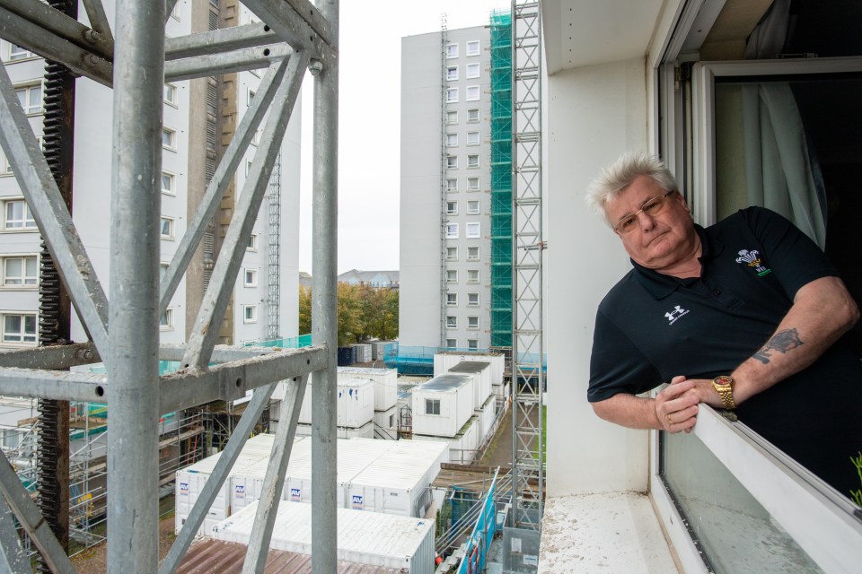 Gary Milsom, 70, has owned his flat for 33 years