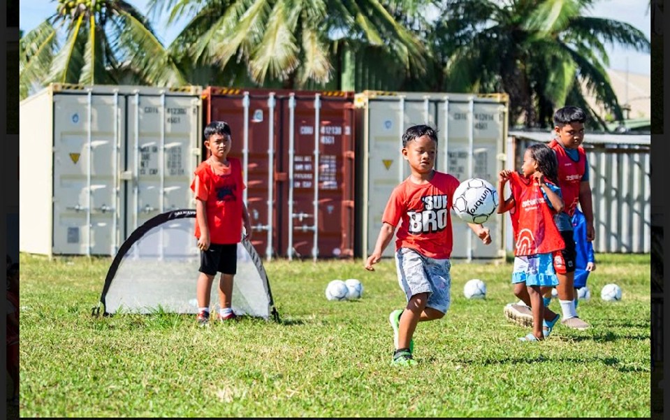 Lloyd developed a football programme for schools