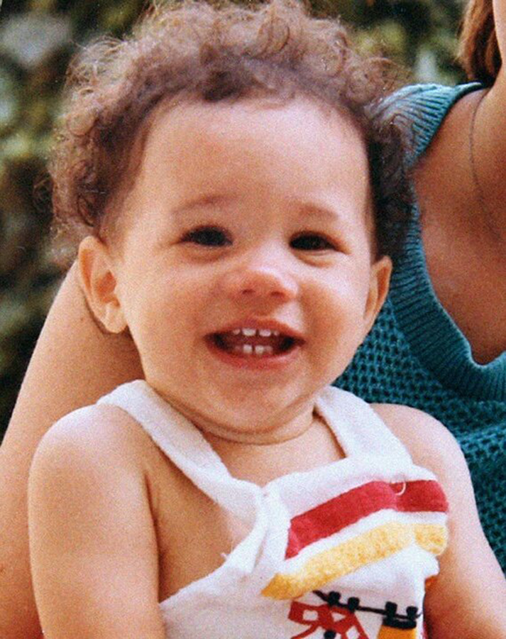 9. What about this curly-haired baby – any guesses as to who she’s now?