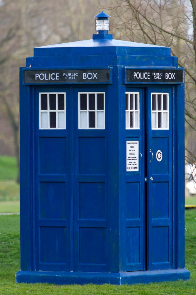 The police station has drawn likeness to the iconic Tardis