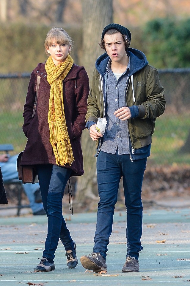 Taylor wore flats when she dated heart-throb Harry Styles