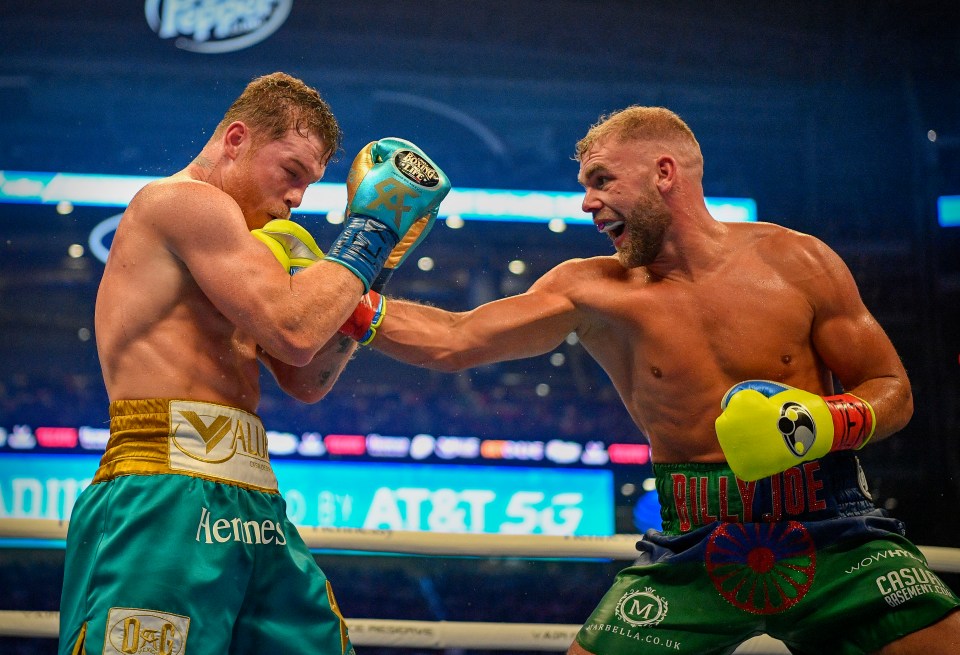 Billy Joe Saunders hasn't lost since losing his super-middleweight title unification fight with Canelo Alvarez in May 2021