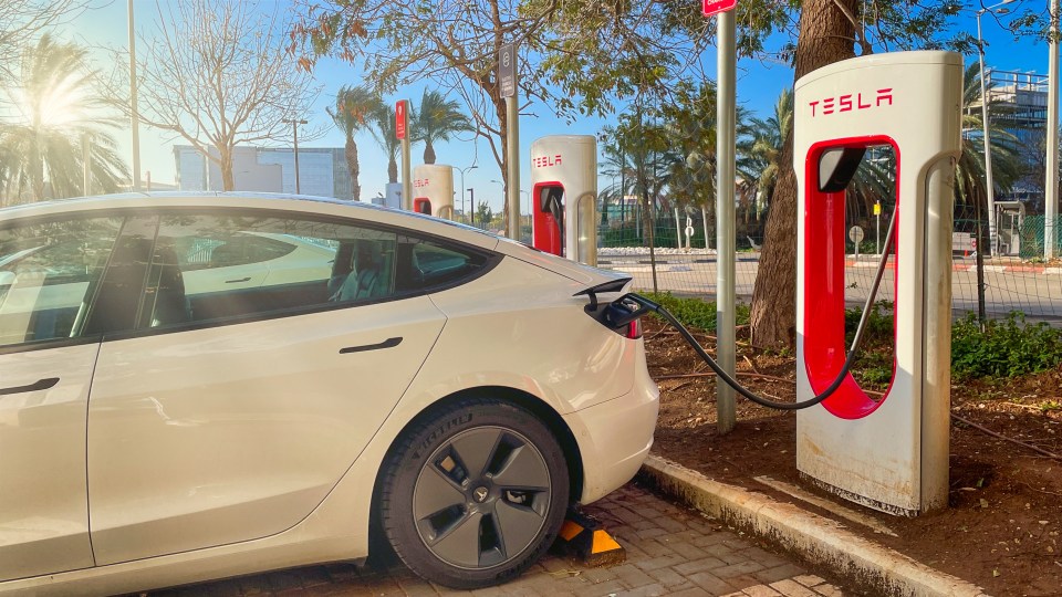 A Tesla driver was left baffled by the bizarre rules imposed by the city council on his local car park (stock image)