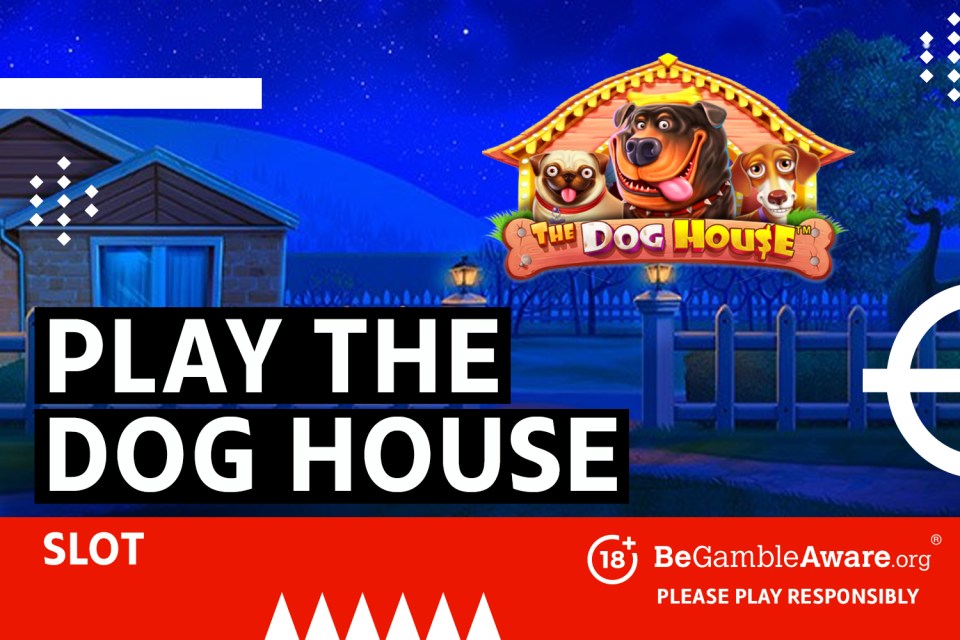 Play the Dog House slot. 18+ BeGambleAware.org Please play responsibly.