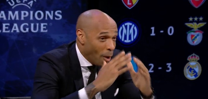 Thierry Henry was left in shock