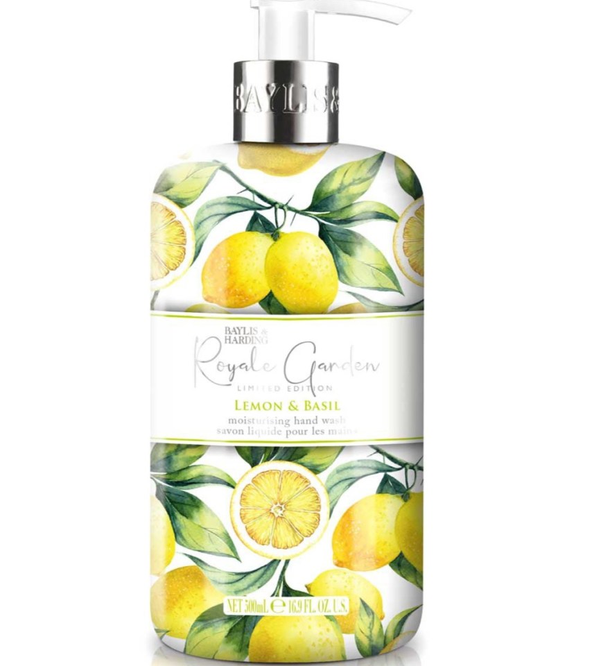 This Baylis & Harding Royale Garden lemon and basil hand wash is £2.25 at Boots