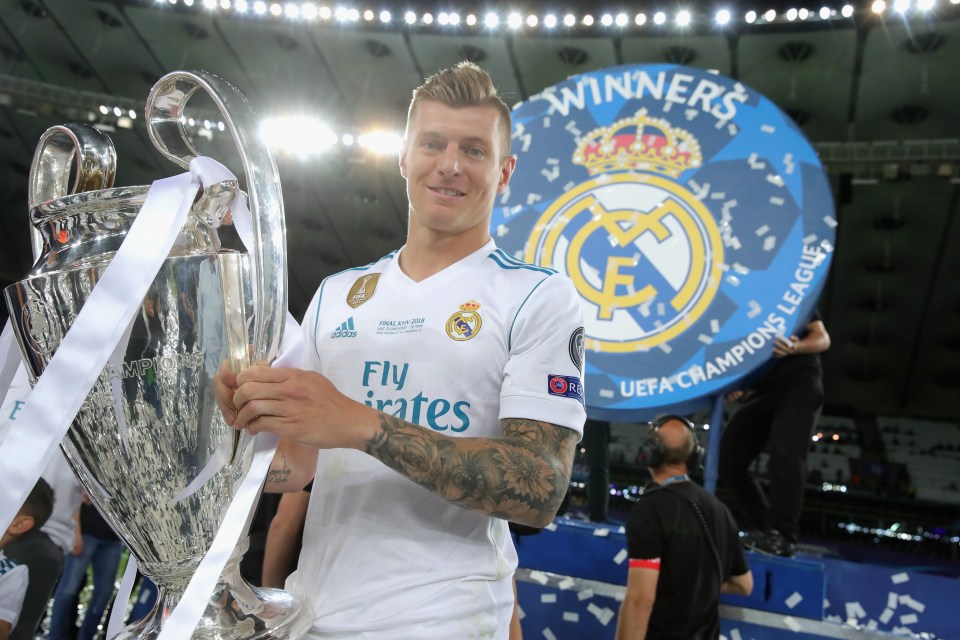 Man City are set to launch a move for Real Madrid's Toni Kroos