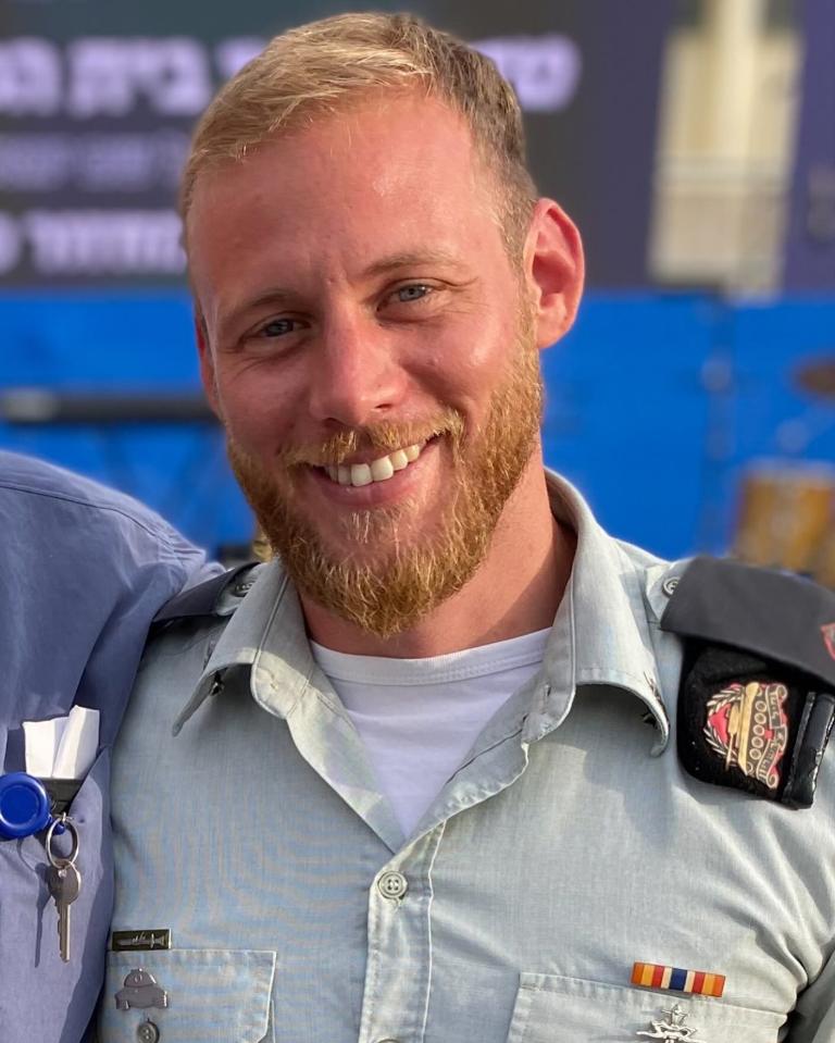 Benjamin Trakeniski, 32, was killed by Hamas terrorists in Israel