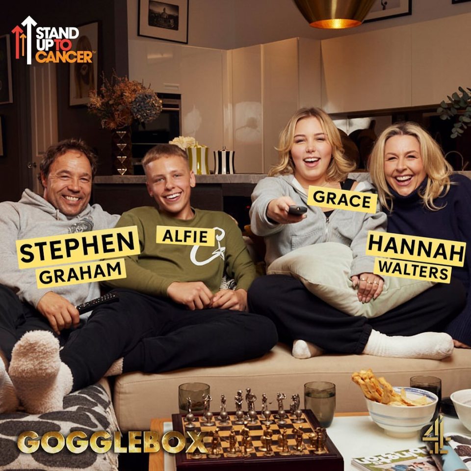 The Graham family has signed up for a Gogglebox celebrity special