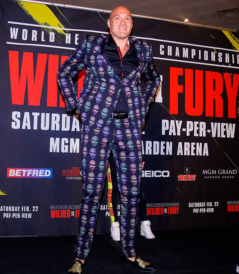 Fury's mental health suit designed by tailor Nav Salimian turned heads