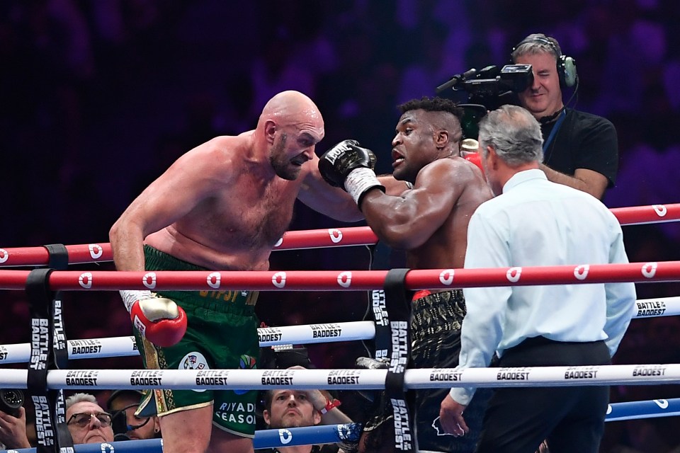 Tyson Fury secured a controversial points victory over Francis Ngannou on Saturday