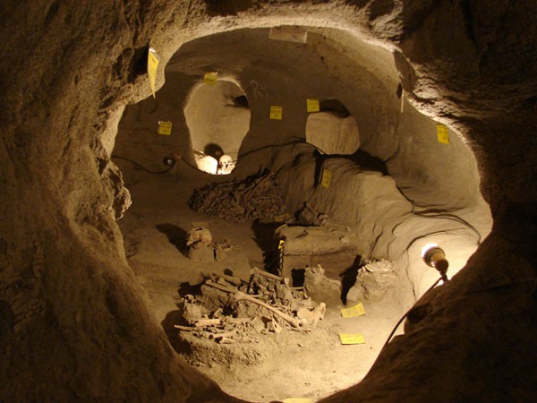 The underground city of Samen was discovered in 2005