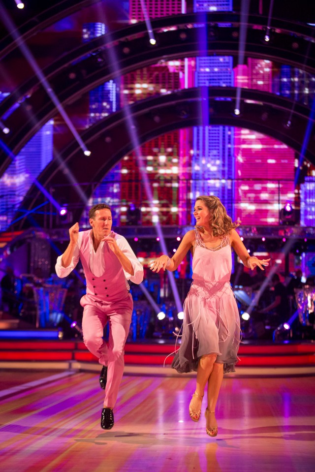 Brendan was partnered with stars such as Natasha Kaplinsky, Kirsty Gallacher and Charlotte Hawkins (pictured)