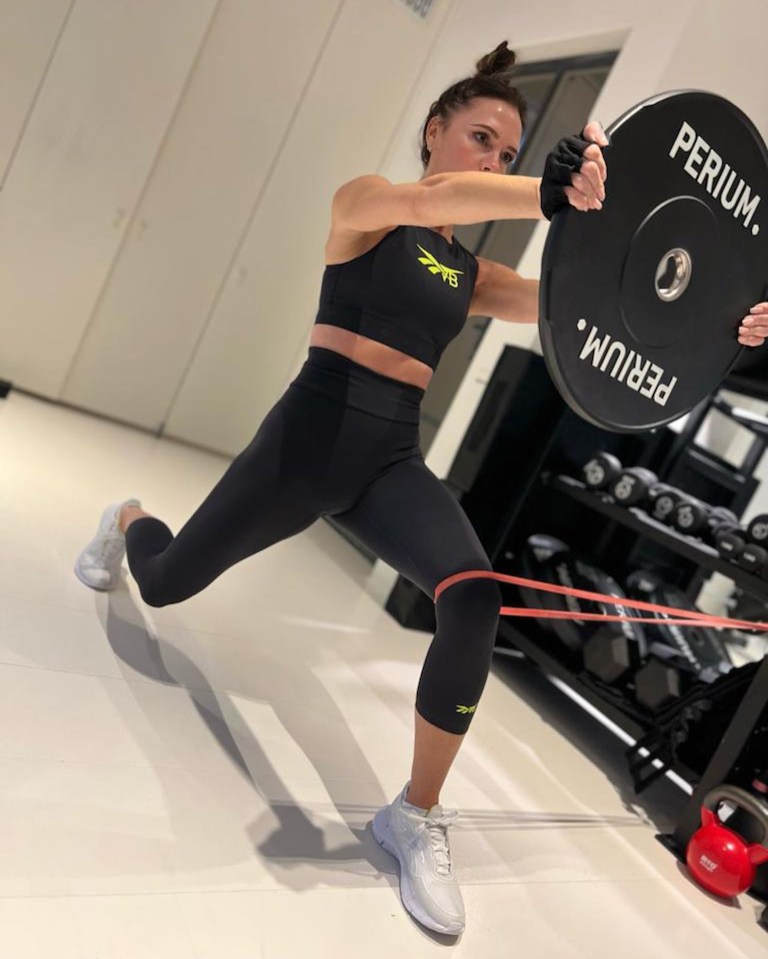 The Spice Girl trains with PT Bobby Rich - even taking him on holiday