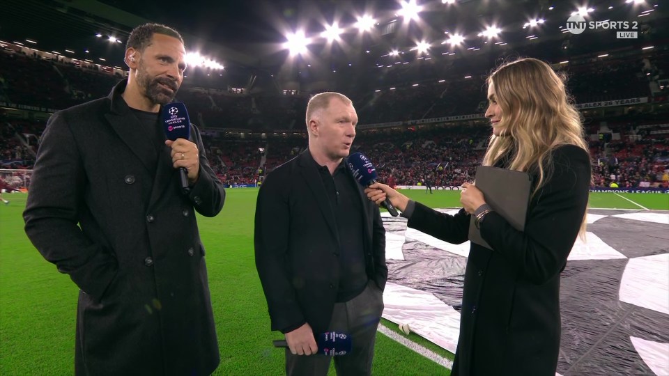 Paul Scholes' microphone stopped working live on air