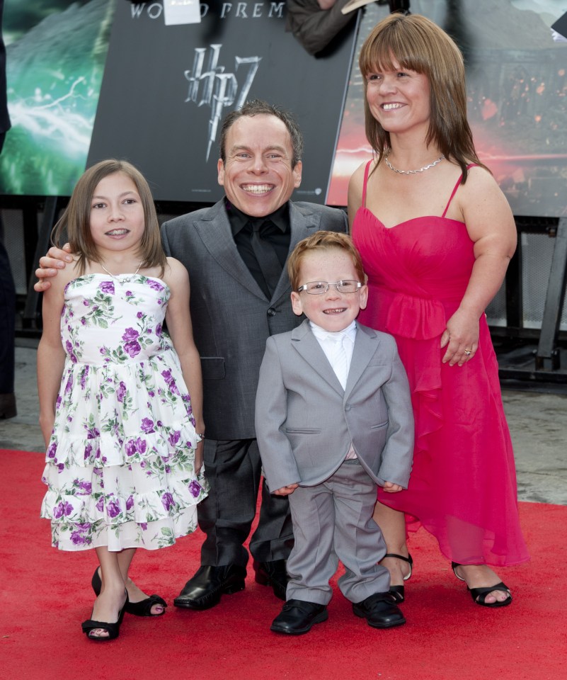 Annabelle is the daughter of Tenable host Warwick Davis, 53, famous for his roles in Harry Potter, Leprechaun and Narnia