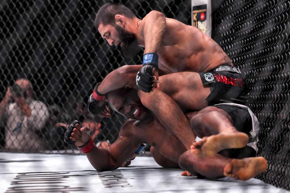 Khamzat Chimaev beat Kamaru Usman over three thrilling rounds