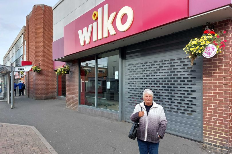 Residents are frustrated and said their market town is a 'dump' with empty stores