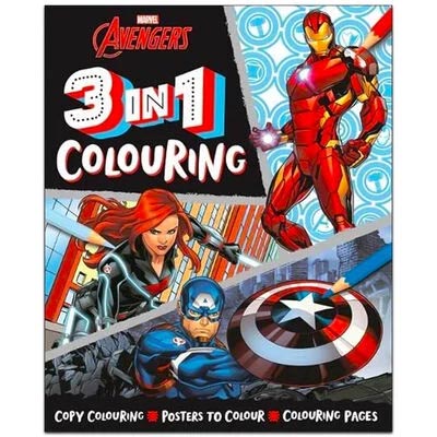 The Marvel Avengers three-in-one colouring book is now £1 at The Works