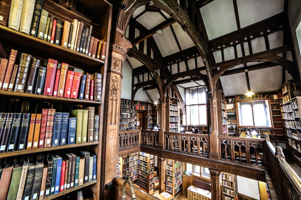 Gladstone Library is home to 150,000 books