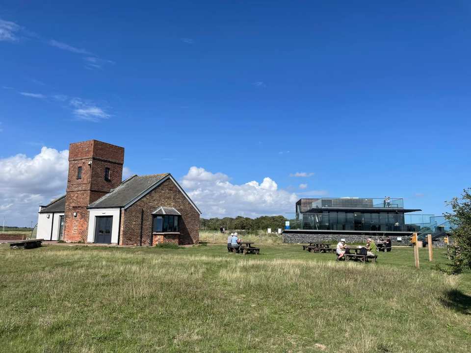 The Gibraltar Point Cafe is found inside the Gibraltar Point National Nature Reserve