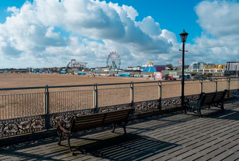 Skegness Pleasure Beach is a few minutes’ drive, or walk-able if the weather’s good